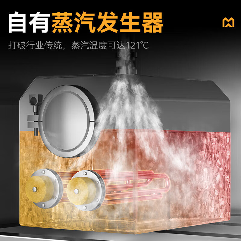 吕氏贵宾会商用蒸柜1370mm智能触屏电热款三门海鲜蒸柜